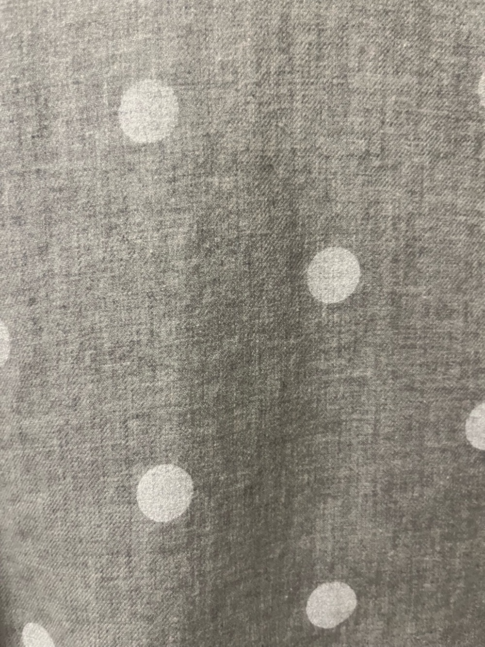 Southern Tides Women's Grey Polka Dot Button-Front Shirt Cotton Classic. Size LG - Picture 4 of 6